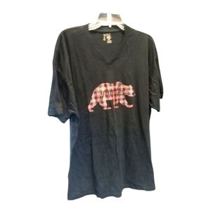 Black 100% Cotton Tee -2xl